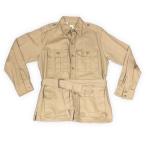 80's американский производства Made in USA Gung Ho GUNG HO Burk Manufacturing Safari жакет втулка жакет хаки M [ta-1591]