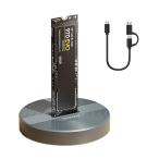  круглый USB Type-C NVME.SATA соответствует M.2 SSD кейс (M ключ /B + M ключ ) соответствует USB 3.1 Gen2 данные пересылка установленный снаружи основа кейс 2230/2242/2260/2280 SSD соответствует 