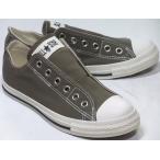 CONVERSE ALL STAR LP SLIP OX ダルオリーブ レディース コンバース オールスター スリップ 紐無し 2WAY仕様 スリッポン ローカット キャンバス