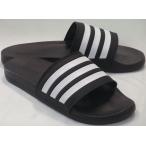 adidas アディダス ADILETTE COMFORT U アディレッタ コンフォート ブラック/ホワイト メンズ 軽量 スライド シャワー スポーツ リラックスサンダル 室内履き