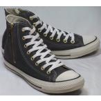 CONVERSE ALL STAR GOLDZIP HI ダークチャコール メンズ コンバース オールスター ゴールドジップ ファスナー付 キャンバス スニーカー ハイカット