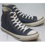 CONVERSE ALL STAR GOLDZIP HI スレートブルー メンズ コンバース オールスター ゴールドジップ ファスナー付 キャンバス スニーカー ハイカット
