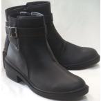 パンジー PS4648 アンクルベルト ショートブーツ ブラック レディース 4E 保温 防水 防滑 抗菌防臭 ファスナー付 ホッとSTEP ウィンター Pansy