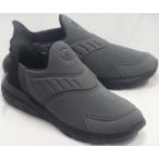 PUMA プーマ SOFTRIDE FLEX EASE IN WID AS ダークグレー メンズ ソフトライド フレックス イーズイン ワイド 撥水加工 ワンステップ スリッポン スニーカー