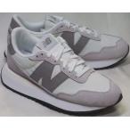 new balance ニューバランス WS237 HGG ビッグNロゴ クラシックランニング ホワイト/グレー レディース Bワイズ やや細め ライフスタイル カジュアル スニーカー