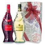 魚の形のボトルペッシェヴィーノ赤白...