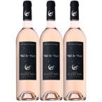 vorudonyui rose 750ml 3 шт. комплект dome-n Leroux голубой Франция Pro Vence розовое вино ..bio logic штраф z стандартный товар наличие товар природа .