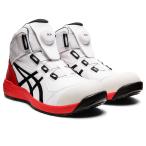 ASICS アシックス ウィンジョブ CP304BOA ホワイト×ブラック 25.0cm / メンズ シューズ スニーカー ハイカット BOAフィットシステム