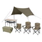  Iris o-yama кемпинг сопутствующие товары кемпинг сопутствующие товары 6 позиций комплект 3 человек для высокий C6S-3H хаки 