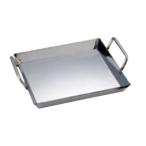 18-0ステンレス チリトリ鍋(角型もつ鍋)30cm