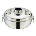 ES　18-8ステンレス　しゃぶしゃぶ鍋