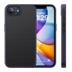 NIMASO iPhone 16e 用 ケース カバー 滑り止め マット仕上げ 全面保護 いPhone 16e 対応耐衝撃 米軍MIL規格取得 ワイヤ