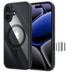 NIMASO iPhone 17 用 ケース 【MagSafe対応・カメラコントロールカバー付き・米軍MIL規格】PC背面 傷つき防止 黄変防止 指紋