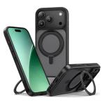 NIMASO iPhone 17 Pro Max 用ケース 縦横両対応 360°回転スタンドケース いphone17pro max用 MagSafeア