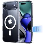 NIMASO iPhone Air 用 ケース 【MagSafe対応・カメラコントロールカバー付き・米軍MIL規格】PC背面 傷つき防止 黄変防止 指