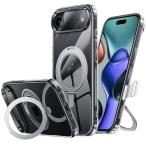 NIMASO iPhone Air 用 ケース 縦横両対応 360°回転スタンド いphone Air 対応 カバー MagSafe対応 携帯スマホケ