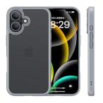 ショッピングphone NIMASO iPhone16用 ケース カバー 滑り止め マット仕上げ 全面保護 いPhone16対応 耐衝撃 米軍MIL規格取得 ワイヤレス充電