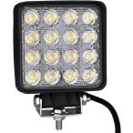 LED рабочее освещение 24V 12V широкоугольный 48W 16 полосный LED рабочее освещение уличный наружный работа Buggy off-road для грузовика товар машина вне лампа экономия энергии водонепроницаемый пыленепроницаемый 