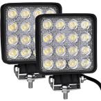 LED рабочее освещение 24V 12V рабочее освещение 48W широкоугольный 16 полосный автомобильный LED клапан(лампа) для грузовика товар машина вне лампа высокая яркость водонепроницаемый пыленепроницаемый уличный наружный работа 2 шт. комплект 