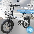 ショッピング電動自転車 2024年モデル モペット フル電動自転車 20インチ 電動バイク 電動自転車 20インチ 安い 電気自転車 ファットバイク 電動 20インチ EBIKE 公道走行可能 免許必要