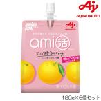 ショッピングアミノバイタル アミノバイタル ami活 ゼリードリンク 朝のピングレ味 180g×6個 味の素 アミ活 朝食 91839