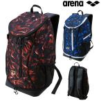 予約6月3日頃出荷予定 アリーナ ARENA 水泳 バックパック 30L arena INDOMITUS 総柄 リュック スイミングバッグ デイバッグ スポーツバッグ AS5FBPS3U