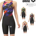  Arena ARENA.. купальный костюм женский WA одобрение модель рейсинг One-piece леггинсы открытый задний половина нога все в одном AQUA RACING AQUA STRIPE-D 2025