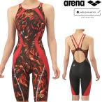 予約6月3日頃出荷予定 予約特典つき ARENA 競泳水着 レディース WA承認 レーシングハーフスパッツ オープン AQUA ADVANCED AQUA XTREME INDOMITUS AS5FRCS8L