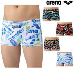 アリーナ ARENA 競泳水着 練習用水着 メンズ トレーニングスパッツ ショートレッグ タフスーツ タフスキンEP 競泳練習水着 2025年秋冬モデル AS5FWM19M