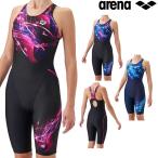 Arena ARENA фитнес купальный костюм женский фитнес One-piece леггинсы открытый половина нога в точности накладка AQUA EXA двойной Ester WR AS6FWF10L