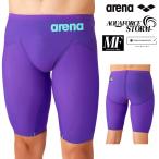 予約4月2日頃出荷予定 ARENA 競泳水着 メンズ AQUAFORCE STORM MF WA承認 レーシングスパッツ FUTURE PURPLE 2026年秋冬モデル新色