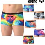 アリーナ ARENA 競泳水着 練習用水着 メンズ タフスーツ タフスキンT2E team arena トレーニングスパッツ ショートレッグ 競泳練習水着 AS6SWM14M