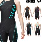 アリーナ ARENA 競泳水着 レディース 練習用 セイフリーバックスパッツ(着やストラップ) タフスキンフレックス 競泳練習水着 2022年秋冬モデル FSA-2651W