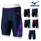フィットネス水着 メンズ ミズノ MIZUNO ハーフスパッツ PSメンズ STROKE ONE 2024年秋冬モデル N2JBB605
