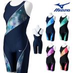 ショッピング水着 フィットネス水着 レディース ミズノ MIZUNO PSオールインワン スパッツ STROKE ONE パッド付き 女性 2024年秋冬モデル N2JGB807