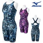 ショッピングミズノ ミズノ MIZUNO フィットネス水着 レディース STROKE ONEオールインワン パッド付き 2025年春夏モデル N2JGC806
