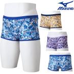 ショッピング水着 メンズ ミズノ MIZUNO 競泳水着 メンズ 練習用 エクサースーツ ショートスパッツ U-Fit AYA COLLECTION 寺川綾 競泳練習水着 2023年春夏モデル N2MBA075