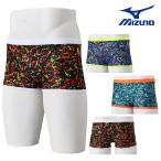 ショッピングスパッツ ミズノ MIZUNO 競泳水着 メンズ 練習用 エクサースーツ ショートスパッツ EXER SUITS U-Fit Ri Collection 池江璃花子 競泳練習水着 2024年春夏モデル N2MBB068