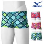ミズノ MIZUNO 競泳水着 練習用水着 メンズ エクサースーツ ショートスパッツ EXER SUITS U-Fit 競泳練習水着 2025年春夏モデル N2MBC082