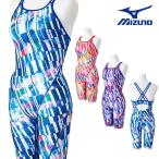 ショッピング水着 レディース ミズノ MIZUNO 競泳水着 レディース 練習用 エクサースーツ ハーフスーツ EXER SUITS U-Fit AYA COLLECTION 寺川綾 競泳練習水着 2024年春夏モデル N2MGB276