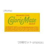 大塚製薬 カロリーメイト2B BLOCK TYPE ブロックタイプ フルーツ味 2本入(40g)×20箱セット OTS09261