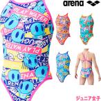 アリーナ ARENA 競泳水着 ジュニア女子 練習用 スーパーフライバック アリーナ君 タフスーツ タフスキンEP 競泳練習水着 2022年春夏モデル SAR-2122WJ