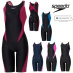  скорость SPEEDO.. купальный костюм женский WA одобрение модель Flex Sigma новый semi открытый задний колено s gold 2 все в одном FLEX Σν 2026 год весна лето SCW12602F