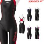 スピード SPEEDO フィットネス水着 レディース イーブンラップニースキン パッド付き FLEXΣ2 SFW12050C