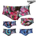 競泳水着 メンズ 練習用 speedo スピード モナターンズショートボックス ENDURANCE ECO 競泳練習水着 2024年秋冬モデル ST42452