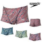 スピード SPEEDO 競泳水着 練習用水着 メンズ ウェーブロゴターンズボックス ENDURANCE ECO 競泳練習水着 2025年春夏モデル ST52506