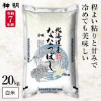 令和7年産 北海道産 ななつぼし 20kg(5kg×4袋) まとめ買い 神明 日本の米卸No.1の徹底した品質管理 白米 精米 お米 コメ 送料無料