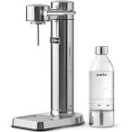 Aarke（アールケ） 炭酸水メーカー カーボネーター3 スチールシルバー(ソーダストリームガスシリンダー対応) AA-1203