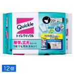 ショッピングトイレクイックル 花王 トイレクイックル つめかえ用 ジャンボパック 20枚入×12個 4901301233424