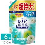 P&G レノア 超消臭1WEEK 柔軟剤 フレッシュグリーン 詰め替え 超特大 1510mL×6袋 4987176255495